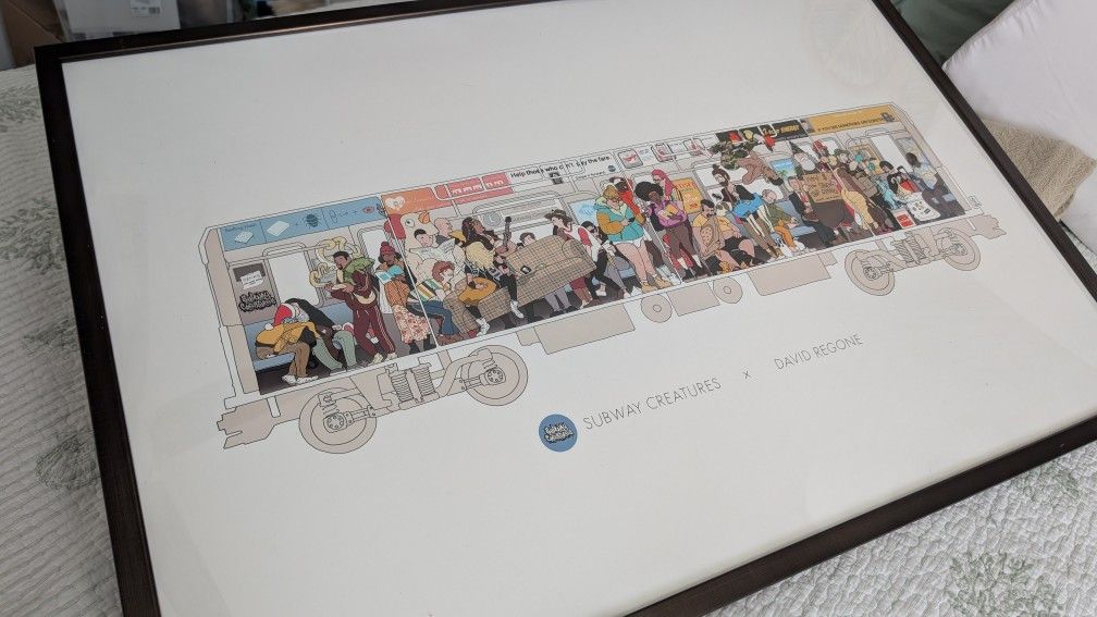 Subway Creatures x David Regone Print