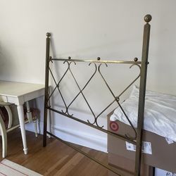 Iron headboard 