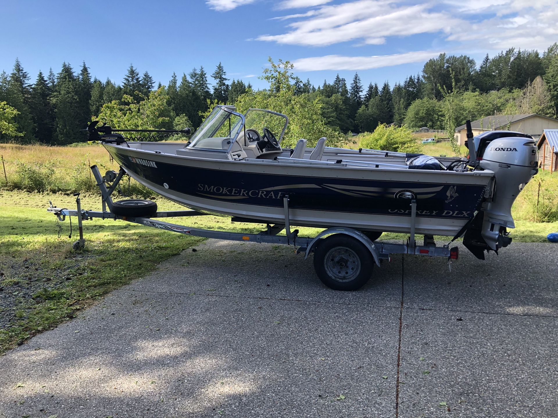 2002 16’ smoker craft osprey dlx for Sale in Stanwood, WA OfferUp