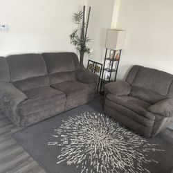 Living Room Furniture Gray 