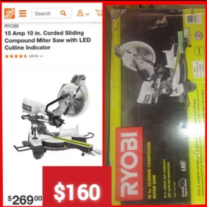 Ryobi Sliding Miter Saw