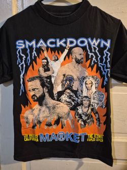 WWE x Market tee #SmackDown at Staples Center