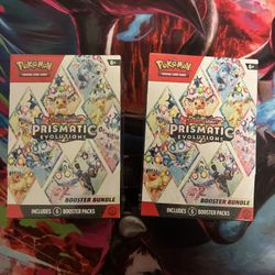 Pokemon Prismatic Evolutions Booster Bundle