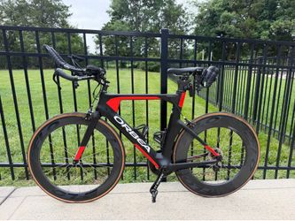 Orbea Ordu M/L Carbon Triathlon Bike – Ultegra Di2 – FLO Carbon Wheels – Race Ready