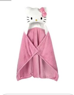 adult hello kitty wrap blanket