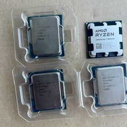 Processors Various speeds and generations