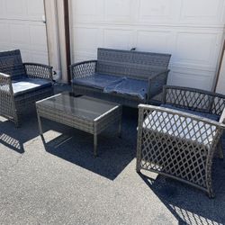 Wicker Patio Set