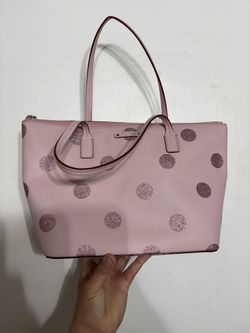 Kate Spade Poke A Dot Pink Purse