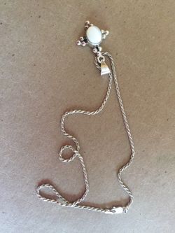 Silver necklace