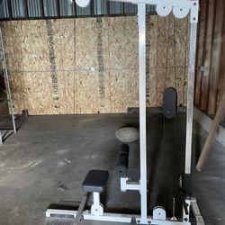 Lat Pull And Seated Row 