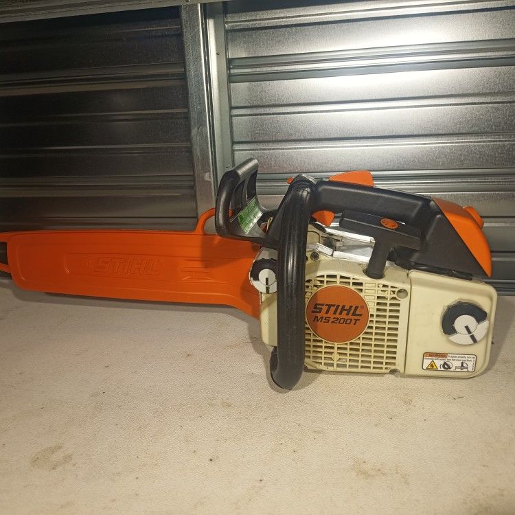 Stihl Ms200t Rebuilt All OEM Parts