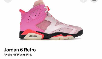 Jordan 6 retro awake pink brand new