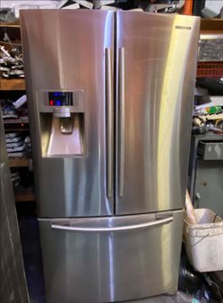 REFRIGERATOR SAMSUNG 3 DOORS STAINLESS STEEL
