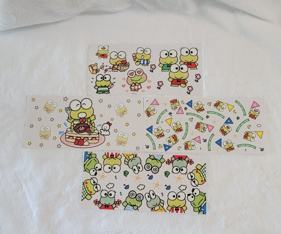 Sanrio Cup Wraps Available With Glass Cup