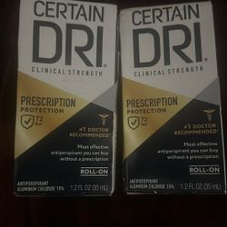 Certain Dri Clinical Strength Deodorant 