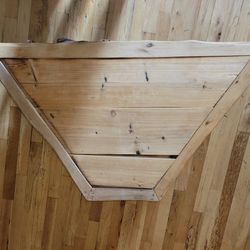 Unique Corner Solid Wood Table