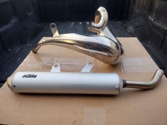 KTM silencer exhaust husqvarna husky gas gas