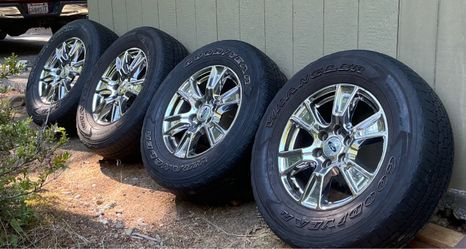 (4)  18” F 150 Chrome Rims