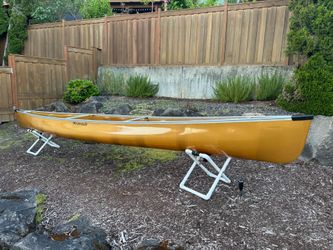 Sexy Kevlar Wenonah Voyager 17’6” Ultralight Solo Performance Touring Canoe