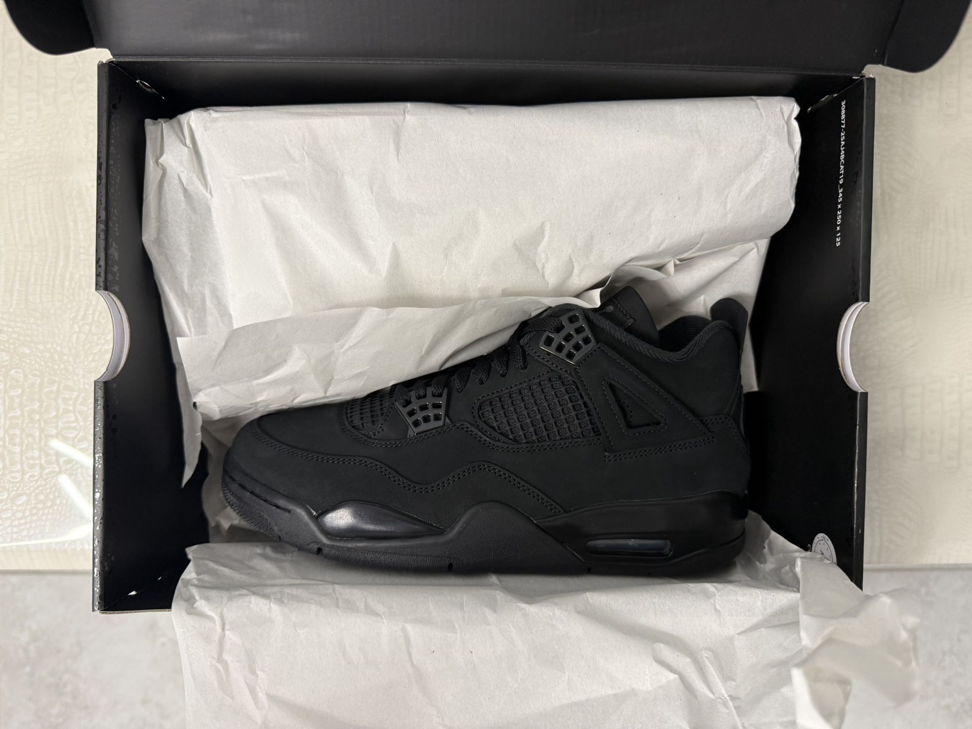 Brand New Jordan 4 Black Cats 2025.