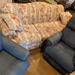 Free Couch And Recliners