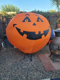 Huge Halloween Inflatable Pumpkin $65 Pickup In Oakdale