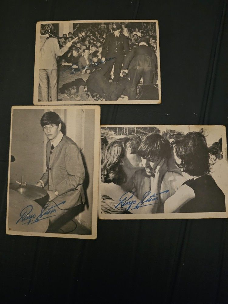 3 - 1960s Beatles Cards
