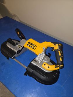 Dewalt XR deep cut dual trigger bandsaw