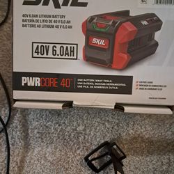 Skil lithium 40v 6.0ah battery new