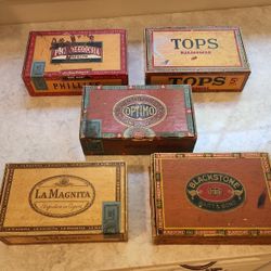 Cigar Boxes (5)