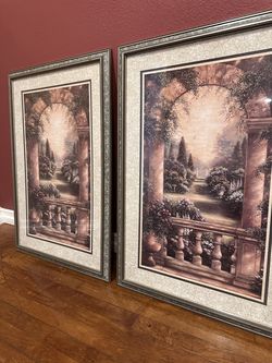 Wall framed art decoration , decoracion cuadro