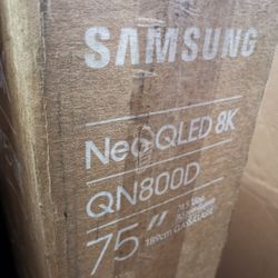 SAMSUNG 75"INCH NEO QLED 8K Q800D