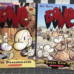 Bone Graphic Novels Volume 2 And 4 
