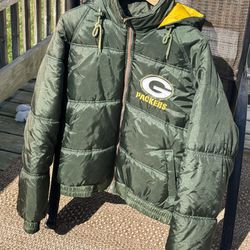 Vintage Game Day Green Bay Packers Jacket Size Large - VG Condition- Marietta, Pa Pick Up