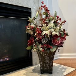 Silk Flower Arrangement - 32” Tall 