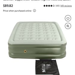 Coleman Queen, Double High Air Mattress
