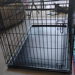 Large Metal Dog Crate Collapsible