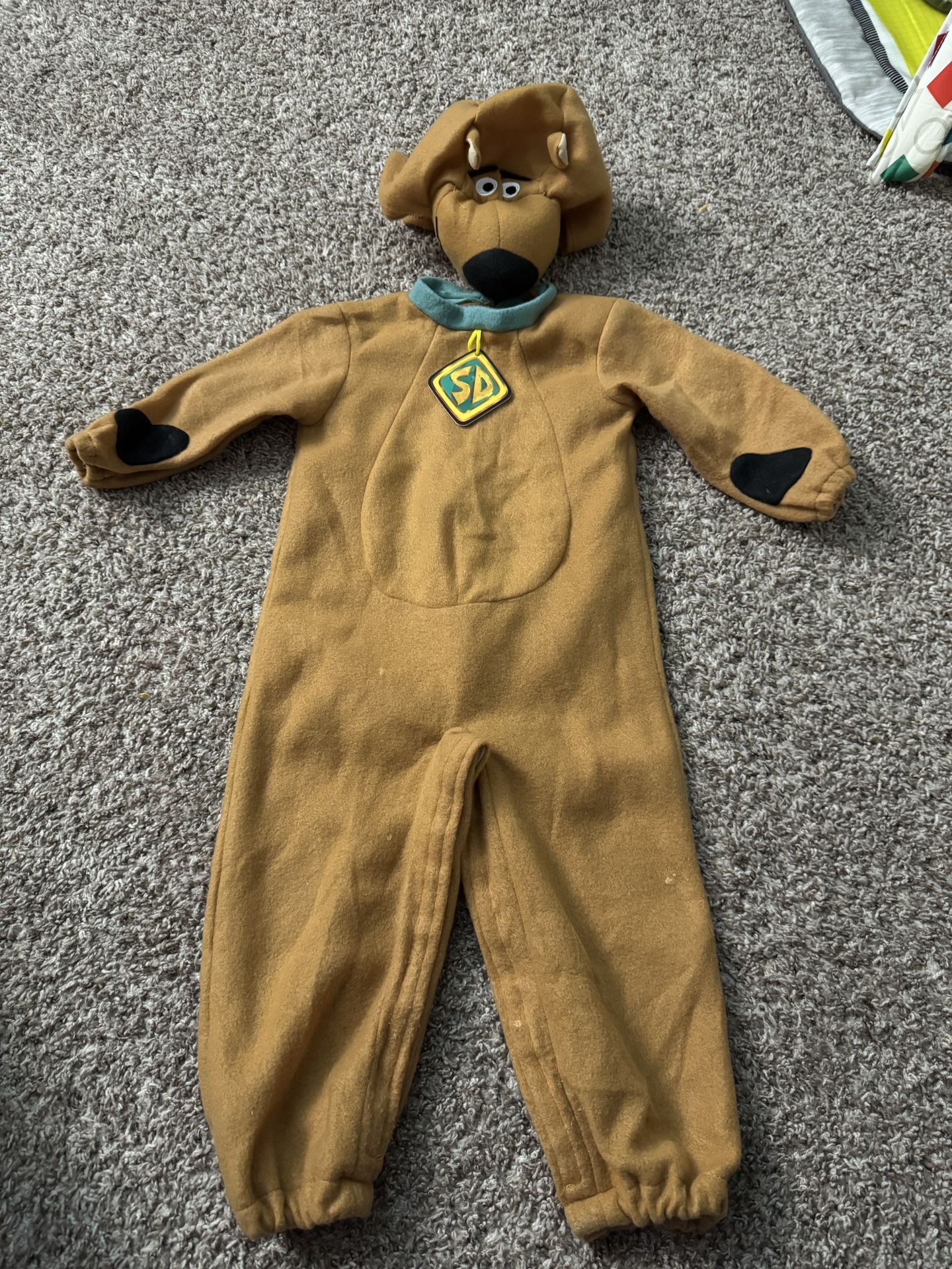 Scooby Doo Halloween Costume Size 2T