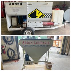 Cellular Foam Concrete Machine Portable , Maquina de Concreto Portable