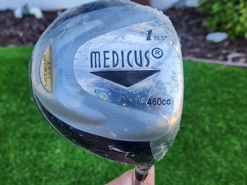 Medicus Dual Hinged Driver Golf Training Aid Swing 460cc Right Handed