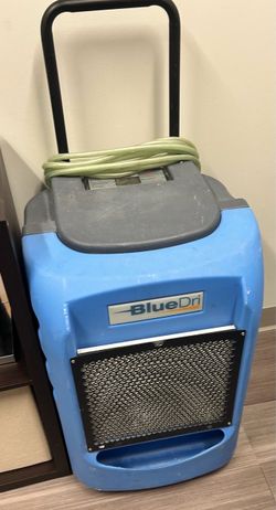 BlueDri BD-LGR75C Commercial LGR Dehumidifier 145 PPD Max w/ Hose & Wheels