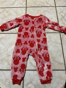 Minnie Mouse onesie