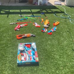 Nerf Gun Lot