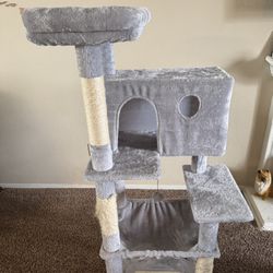 Cat tree Condo With Hammock 