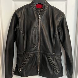 Harley Davidson Leather Riding Jacket, Women’s