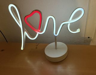 Neon sign - Love - Battery Operated 
