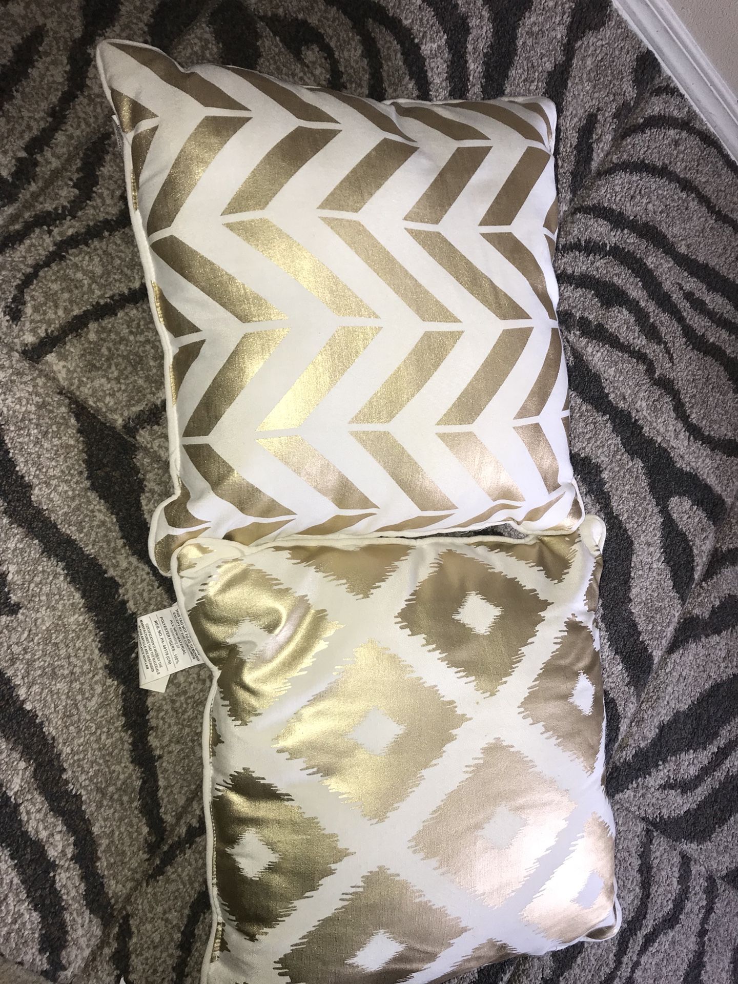 Decorative pillows!