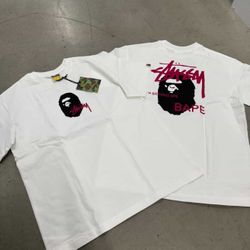 stussty x bape size L 