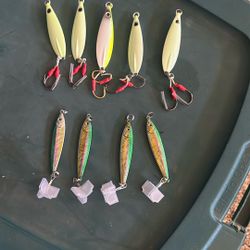 Flat Falls And Megabait Fishing Lures 