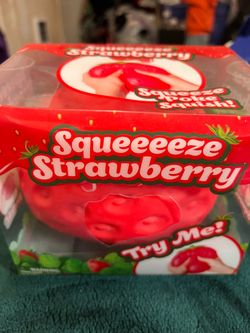 STRABERRY SQUEEZED BRAND NEW $15 ONLY CASH